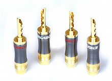 Комплект разъемов Ricable Custom Speaker Banana Hi-Fi (4 шт.) купить