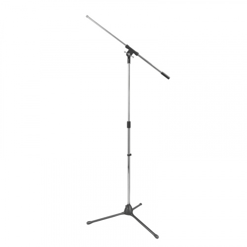 OnStage MS7701C - микрофонная стойка-журавль, тренога, регулируемая высота, хром купить