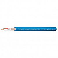 Proel HPC210BL - микрофонный кабель, диаметр - 6,5 мм, в катушке 100 м (синий) купить