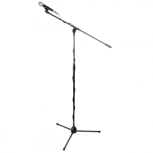 OnStage MS7500 - набор для пения - динам.микрофон,стойка-журавль, мик.держатель, кабель XLR-Jack 6м купить
