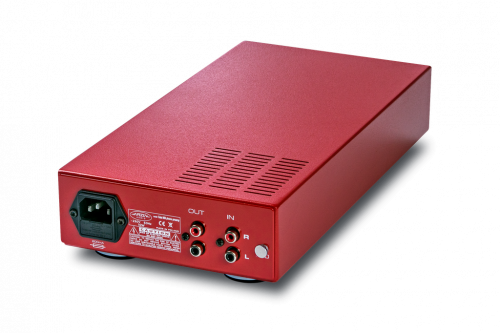 Фонокорректор Fezz Audio Gaia MM Powered by Burson pamp Burning red (red) купить фото 3