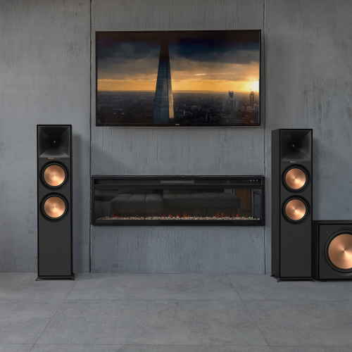 Напольная акустика Klipsch R-800F Black купить фото 11