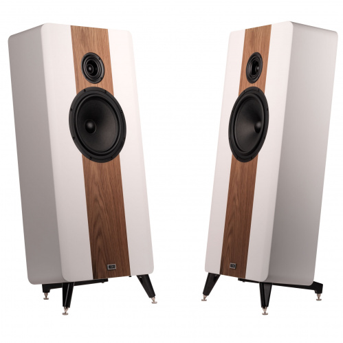 Напольная акустика HECO Direkt Premium White / Walnut купить фото 2