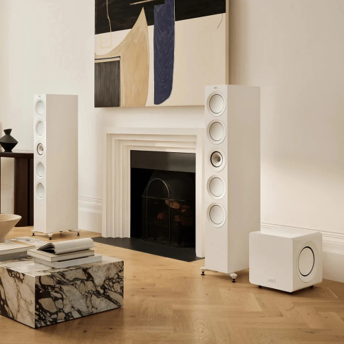 Активный сабвуфер KEF KC92 WHITE GLOSS купить фото 5