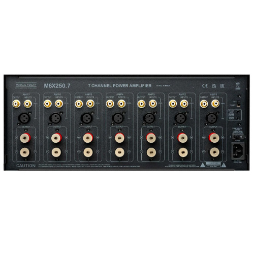 Усилитель мощности Musical Fidelity M6x 250.7 black купить фото 2