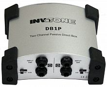 Invotone DB1P - пассивный двухканальный директ бокс, цвет серебрянный купить
