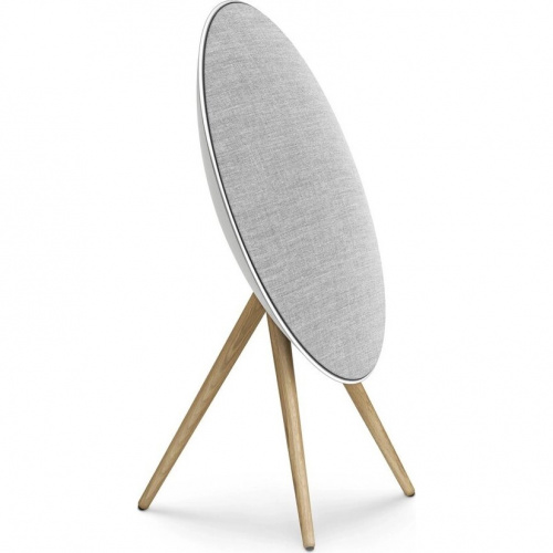 Bang & Olufsen Beosound A9 5.G Natural Aluminium/ oak legs/cover light grey by Kvadrat купить фото 6