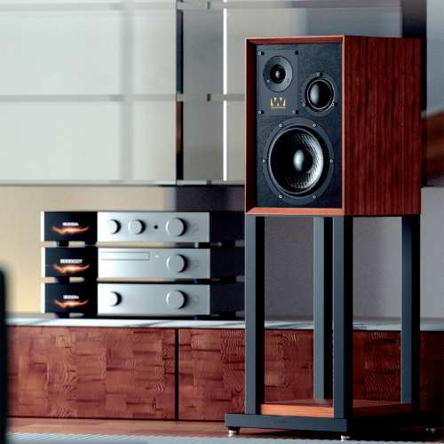 Полочные акустические системы Wharfedale Super Denton MAHOGANY RED купить фото 4
