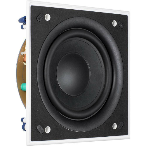 Встраиваемый сабвуфер KEF Ci200QSb SQUARE IN-WALL SUBWOOFER ПАРА купить фото 2