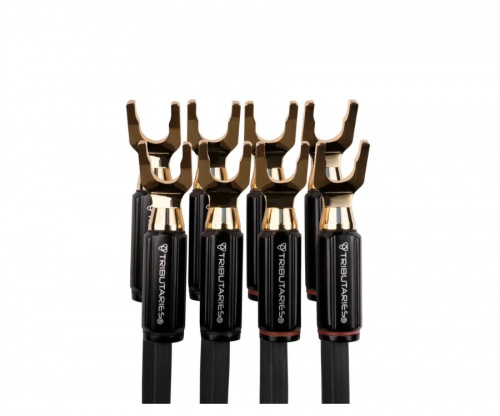 Акустический кабель Tributaries 4BA-L-080D 8 ft. 2.4m (4x4 Spade) купить