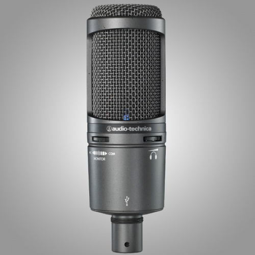Студийный микрофон Audio-Technica AT2020USB+ купить фото 2