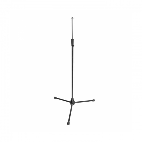 OnStage MS9750 - микрофонная стойка прямая, тренога, регулируемая высота,усиленная, черная купить