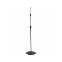 OnStage MS9312 - микрофонная стойка, прямая, круглое основание, регулируемая высота,черная купить