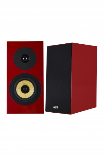 Полочная акустика Davis Acoustics Courbet 3 Red Gloss купить