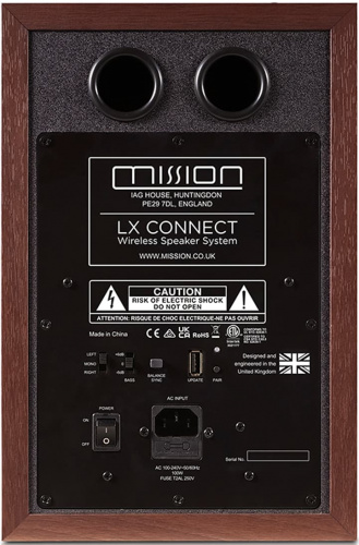Беспроводная hi-fi система  Mission LX Connect Walnut Pearl купить фото 3