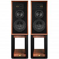 Полочная акустическая система со стойками Wharfedale Super Linton with stand ANTIQUE WALNUT купить