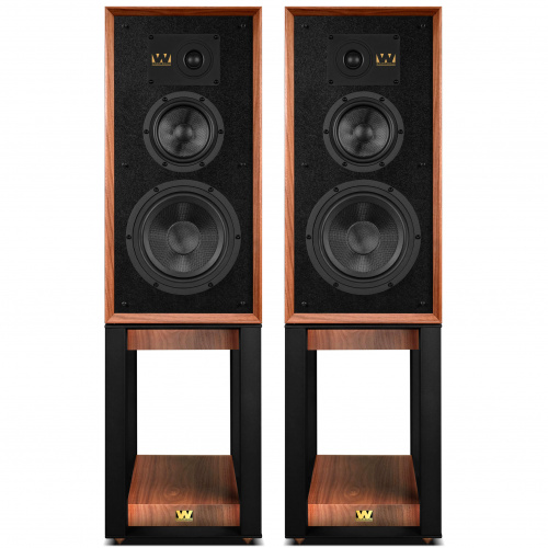 Полочная акустическая система со стойками Wharfedale Super Linton with stand ANTIQUE WALNUT купить