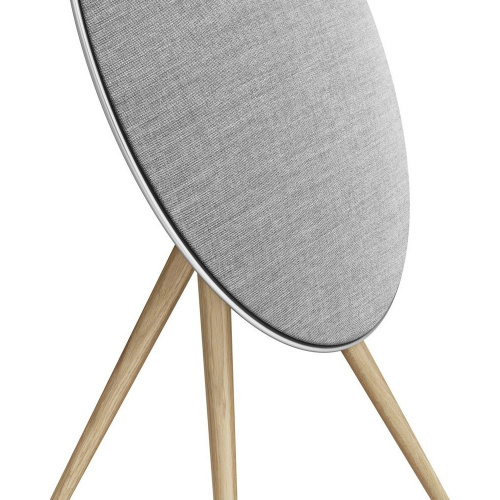 Bang & Olufsen Beosound A9 5.G Natural Aluminium/ oak legs/cover light grey by Kvadrat купить фото 5