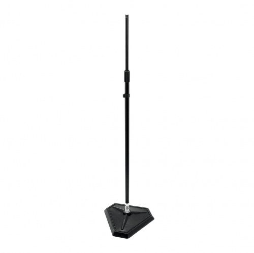 OnStage MS7625B - микрофонная стойка, прямая, шестиугольное основание, регулируемая высота,черная купить