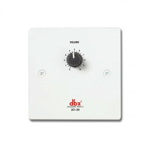 dbx ZC1 - настенный контроллер. Управление громкостью. Подключение Cat5, 2xRJ45 купить