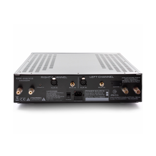 Стерео усилитель мощности Audio Analogue AA100DM Black купить фото 2