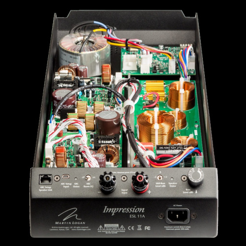 Напольная акустика с Электростатичесиким излучателем Martin Logan IMPRESSION ESL 11A WALNUT купить фото 14