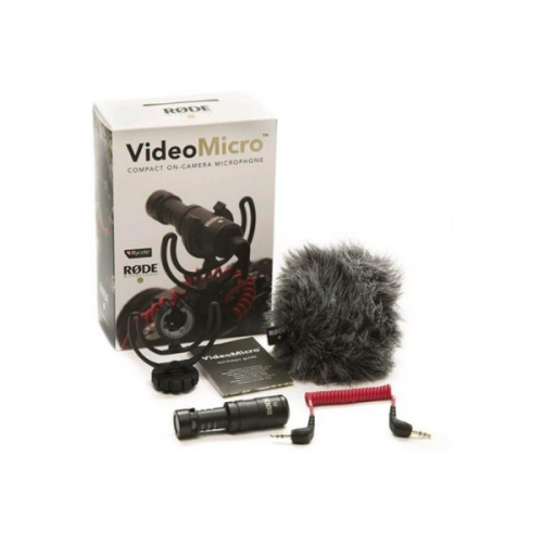 Накамерный микрофон пушка Rode VideoMicro купить фото 7