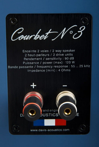 Полочная акустика Davis Acoustics Courbet 3 Blue Gloss купить фото 5