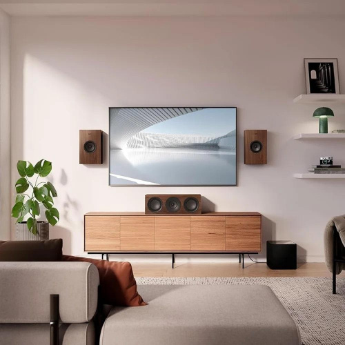 Центральный канал KEF Q6 Meta Walnut  купить фото 3