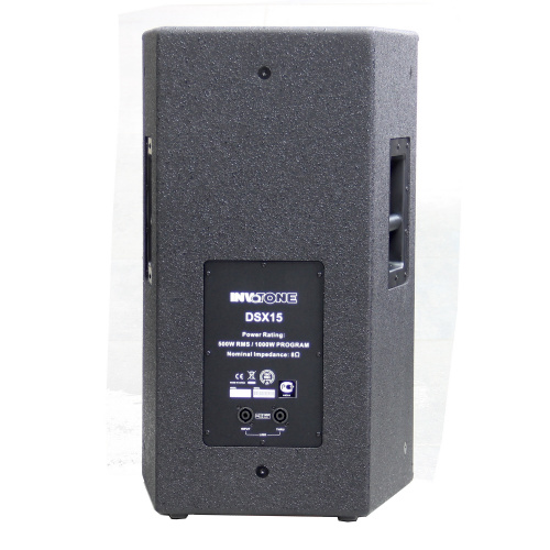 Invotone DSX15 - пассивная 2х полос АС, 500 Вт, 8 Ом, 130 дБ SPL(max), 15"+1", 48Гц-20кГц при -6 дБ купить фото 2