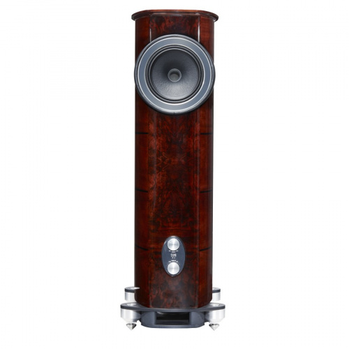 Напольная акустика Fyne Audio F1.10 Piano Gloss Walnut with Burr Walnut inlay on top and baffle купить фото 3
