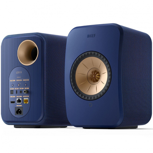 Полочная акустика KEF LSX II COBALT BLUE EU  купить фото 2