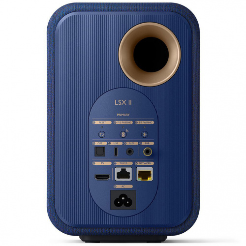 Полочная акустика KEF LSX II COBALT BLUE EU  купить фото 4