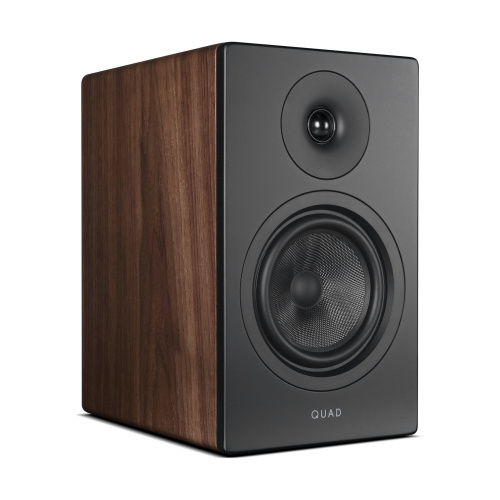 Полочные акустические системы Quad ELEGAN 1 Walnut/Matt Black купить