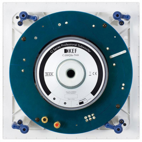 Встраиваемый сабвуфер KEF Ci200QSb SQUARE IN-WALL SUBWOOFER ПАРА купить фото 3