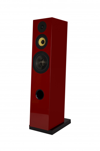 Напольная акустика Davis Acoustics Courbet 8 Red Gloss купить фото 6