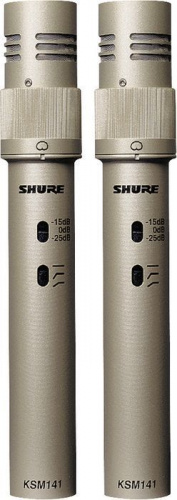 Микрофонный комплект Shure KSM141/SL ST PAIR купить