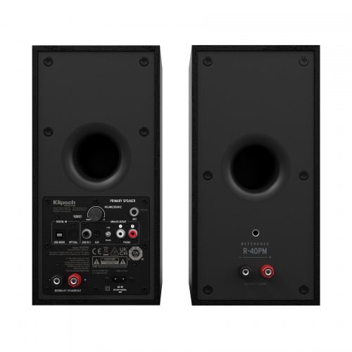 Активная полочная акустика Klipsch R-40PM Black/GNM купить фото 4