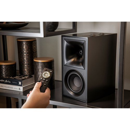 Активная полочная акустика Klipsch The Fives Matte Black купить фото 7