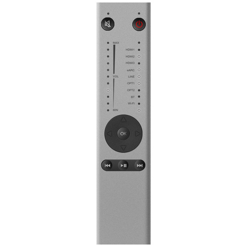 Компактный хаб для беспроводного подключения активных колонок System Audio Stereo Hub for Silverback (with Remote) купить фото 3