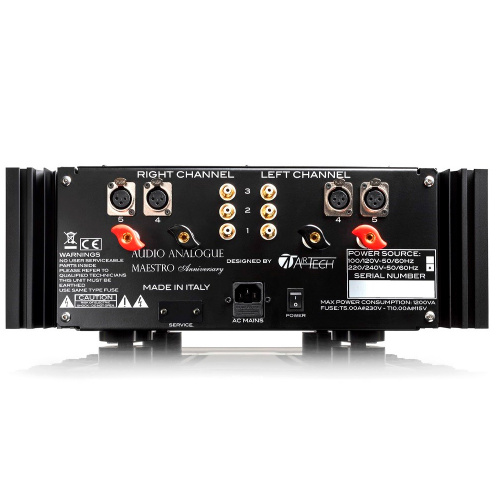 Интегральный усилитель Audio Analogue Maestro Anniversary Black купить фото 3