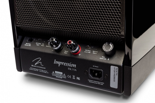 Напольная акустика с Электростатичесиким излучателем Martin Logan IMPRESSION ESL 11A WALNUT купить фото 9