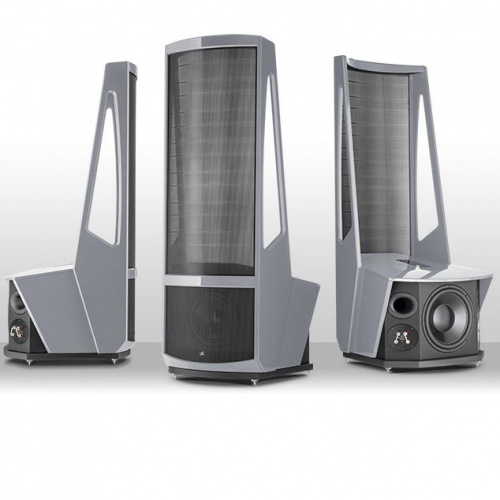 Напольная акустика с Электростатичесиким излучателем  Martin Logan Neolith Arctic Silver (Gloss Metallic) купить