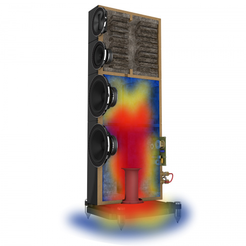 Напольная акустическая система Wharfedale Elysian 4 Цвет: ОРЕХ [WALNUT] купить фото 10