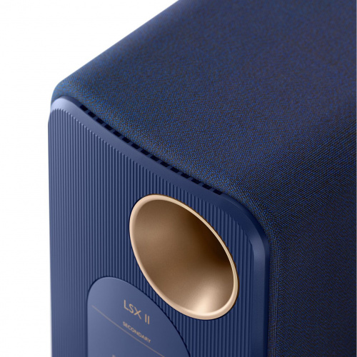 Полочная акустика KEF LSX II COBALT BLUE EU  купить фото 6