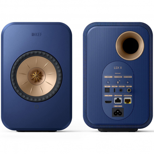 Полочная акустика KEF LSX II COBALT BLUE EU  купить фото 3