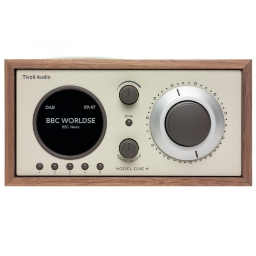 Радиоприемник с часами Tivoli Model One+ Бежевый/Орех [Classic Walnut] купить