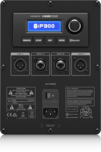 Turbosound IP300 - компактная аудио колонна, 600Вт, DSP "KLARK TEKNIK SST",Bluetooth-аудио купить фото 2