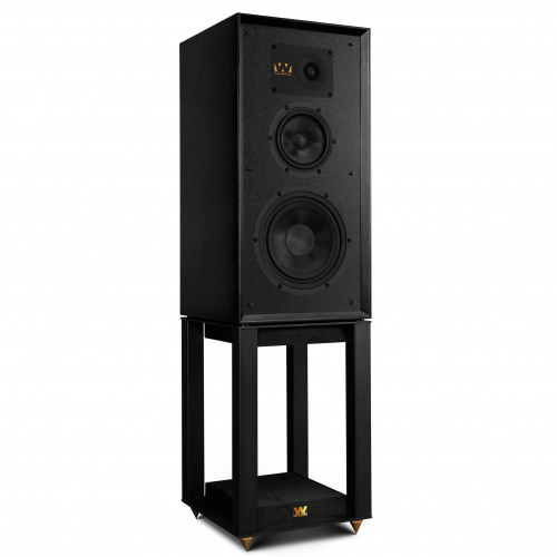 Полочная акустическая система со стойками Wharfedale Super Linton with stand Black Oak купить
