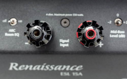 Напольная акустика с Электростатичесиким излучателем  Martin Logan Renaissance ESL 15A Gloss Black купить фото 3